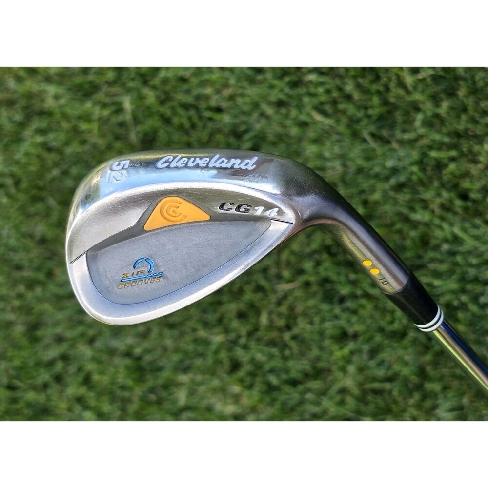 Cleveland CG14 Gap Wedge GW 52* 10 Bounce Wedge Flex Steel Mens RH 36"